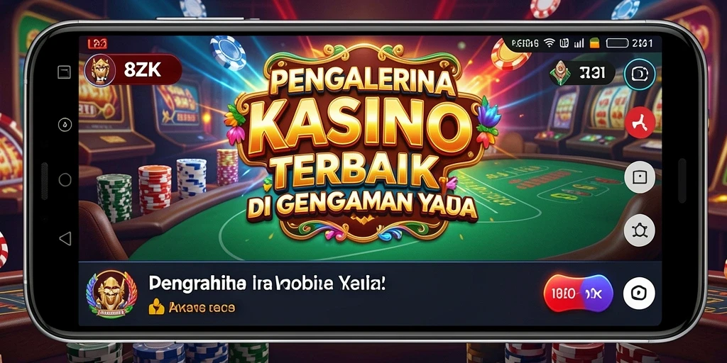 Gameplay seru di aplikasi Kasino 8ZK dengan fitur interaktif.