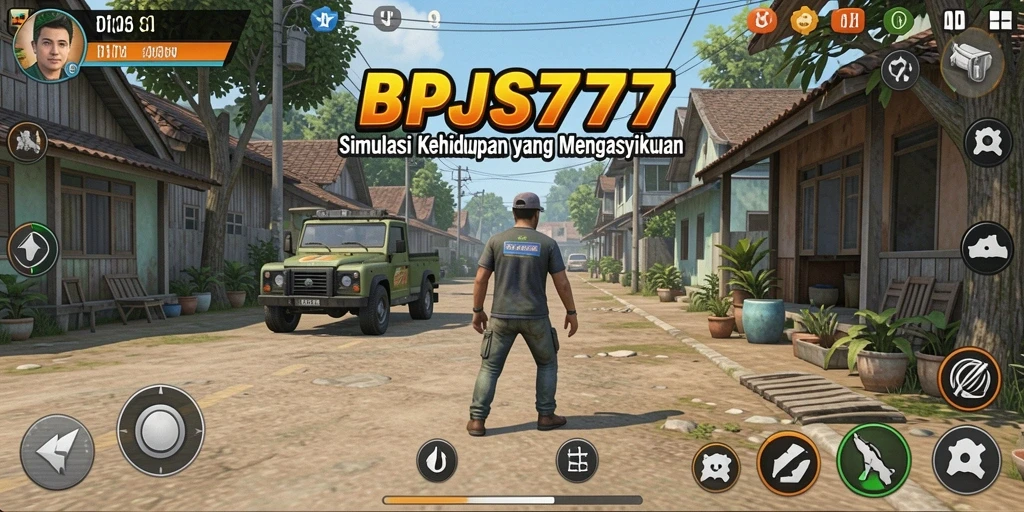 Screenshot gameplay BPJS777 menunjukkan interaksi karakter yang dinamis.
