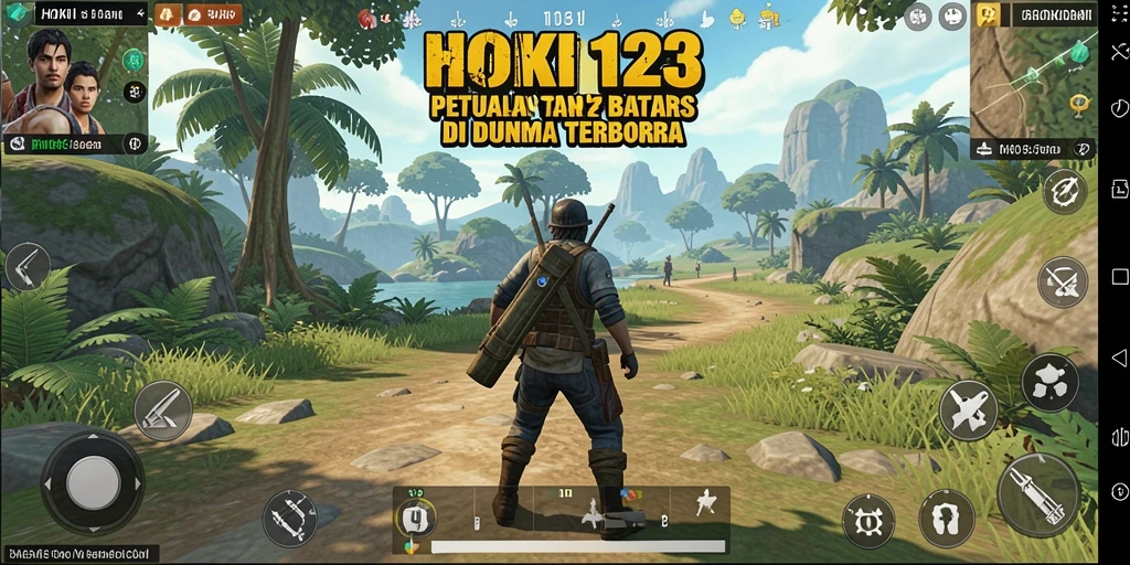 Screenshot HOKI123 menampilkan gameplay Open World yang mendebarkan.