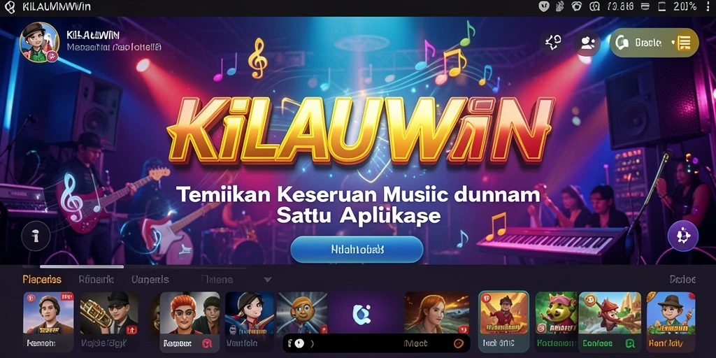 Tampilan gameplay KILAUWIN yang interaktif dan penuh warna.