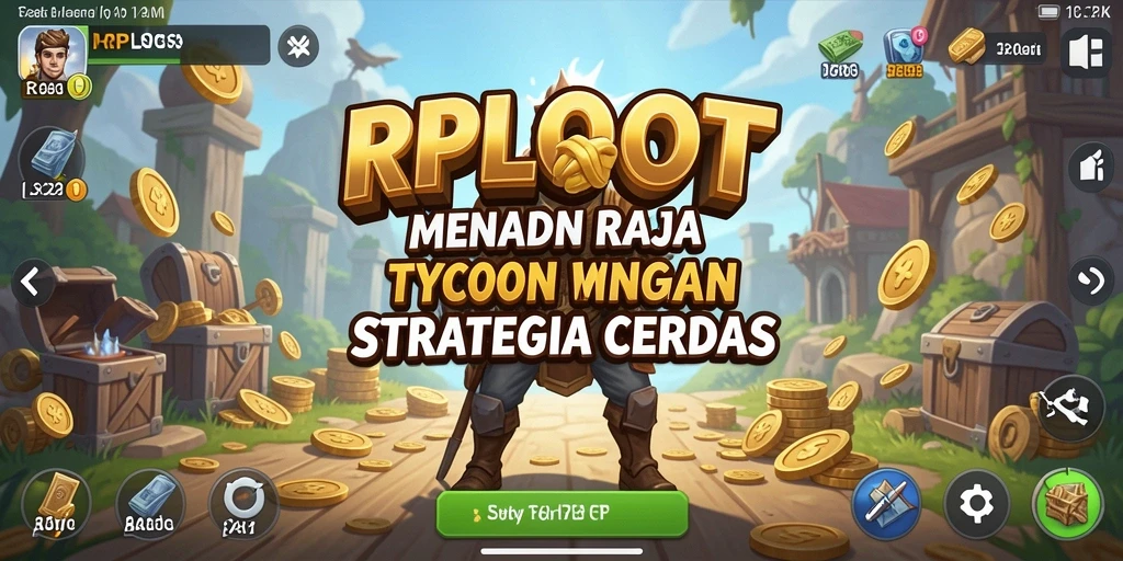 Screenshot utama RPLOOT dengan gameplay seru dan strategis.