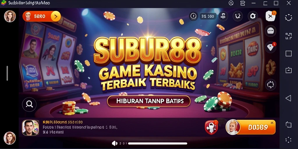Tampilan gameplay SUBUR88 yang menarik dan menyenangkan di kasino.